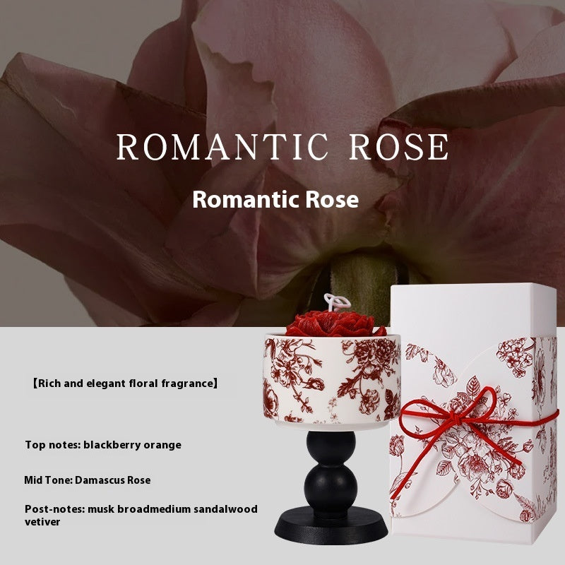 Aromatherapy Candle Chinese Style Fragrance Smoke-free Lasting Fragrance Atmosphere Decoration