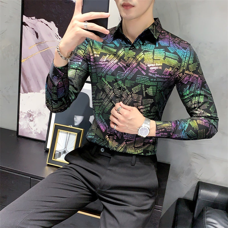 New long sleeve shirt man