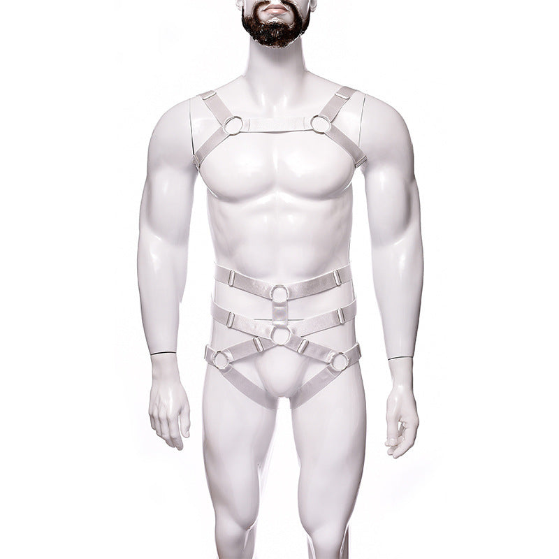 Hollow Out Harness Underwear Suit