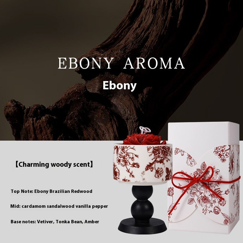 Aromatherapy Candle Chinese Style Fragrance Smoke-free Lasting Fragrance Atmosphere Decoration