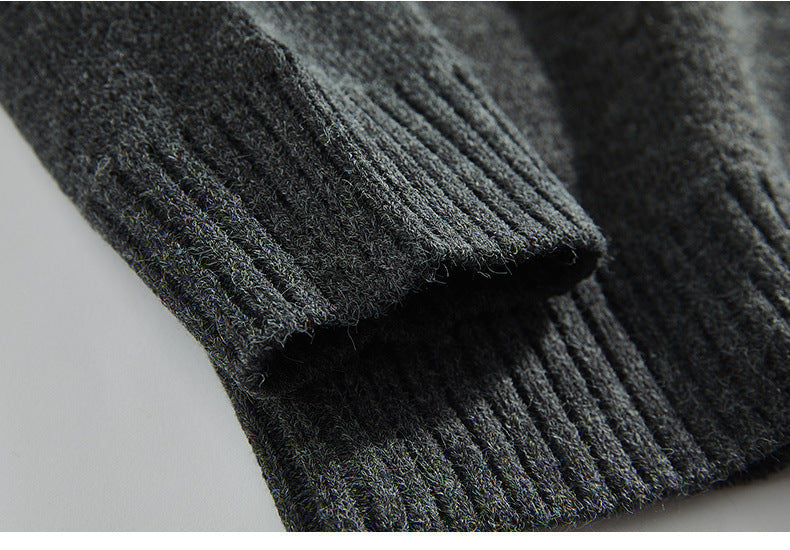 Knitted Cardigan Casual Coat Jacket Man