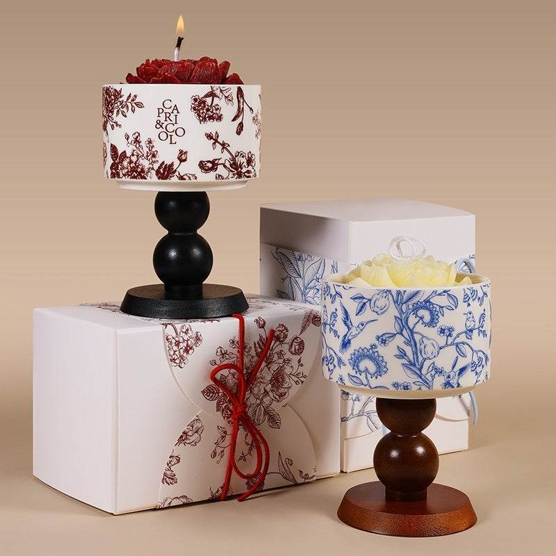 Aromatherapy Candle Chinese Style Fragrance Smoke-free Lasting Fragrance Atmosphere Decoration