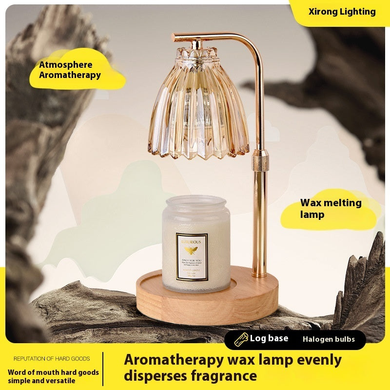 Linglan Fragrance Lamp French Retro Bedroom Home Decoration Fire-free Fragrance Table Lamp