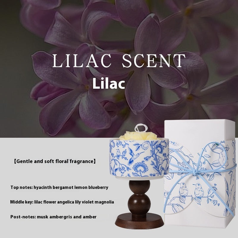 Aromatherapy Candle Chinese Style Fragrance Smoke-free Lasting Fragrance Atmosphere Decoration